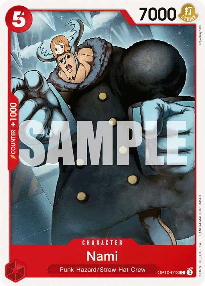 One Piece Trading Card Game Royal Blood Common Nami OP10-013