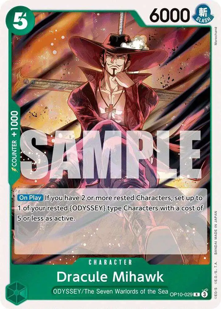 One Piece Trading Card Game Royal Blood Single Card Rare Dracule