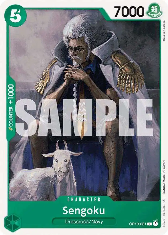 One Piece Trading Card Game Royal Blood Common Sengoku OP10-031