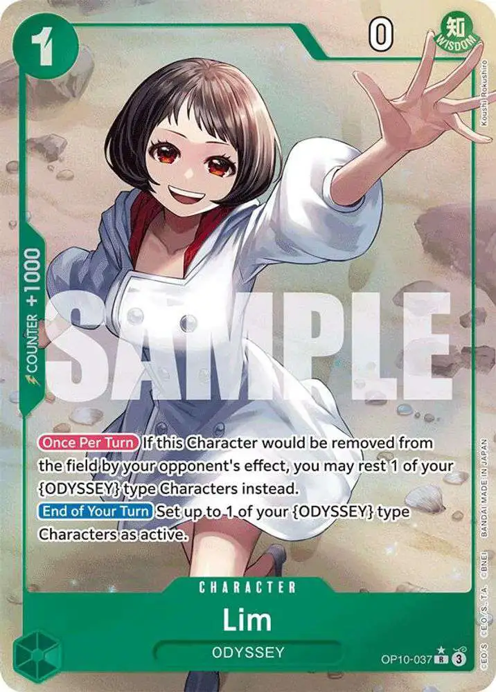 One Piece Trading Card Game Royal Blood Rare Lim OP10-037 [Parallel]