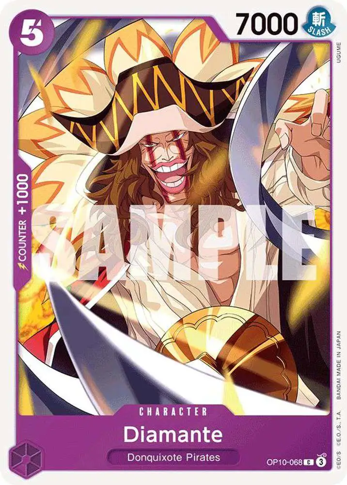 One Piece Trading Card Game Royal Blood Common Diamante OP10-068