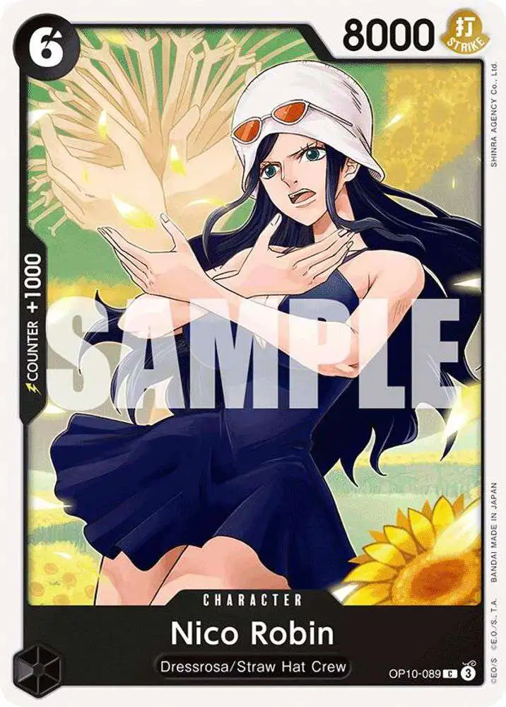 One Piece Trading Card Game Royal Blood Common Nico Robin OP10-089