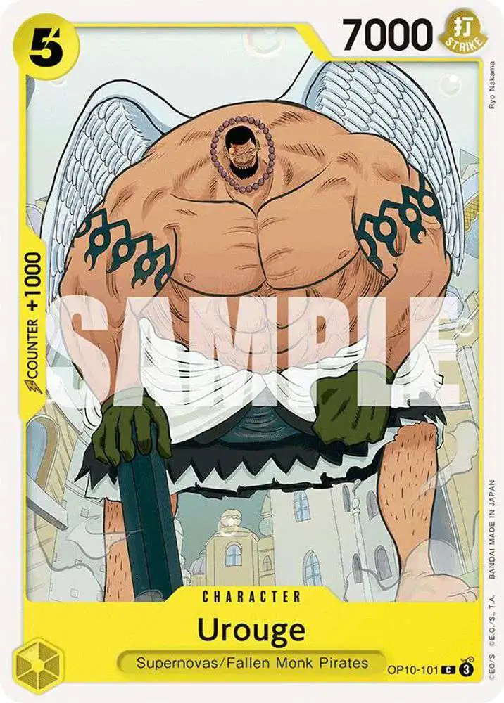 One Piece Trading Card Game Royal Blood Common Urouge OP10-101