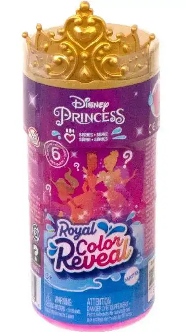 Disney Princess Royal Color Reveal Mystery Pack [1 RANDOM Figure]