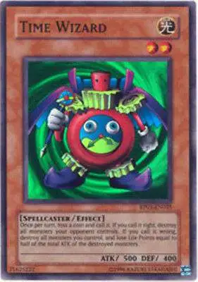 YuGiOh Retro Pack Super Rare Time Wizard RP01-EN035