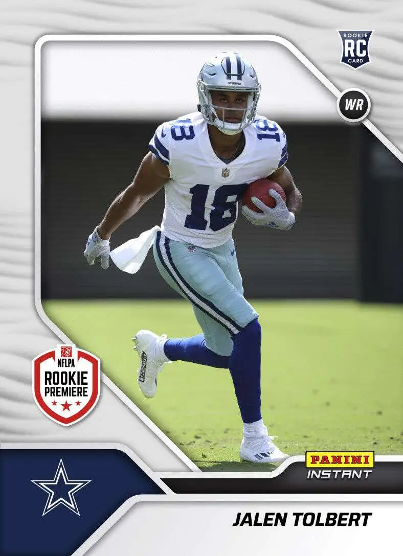 NFL Dallas Cowboys 2022 Instant RPS First Look Football 1 of 942 Jalen  Tolbert FL26 [Rookie Card]