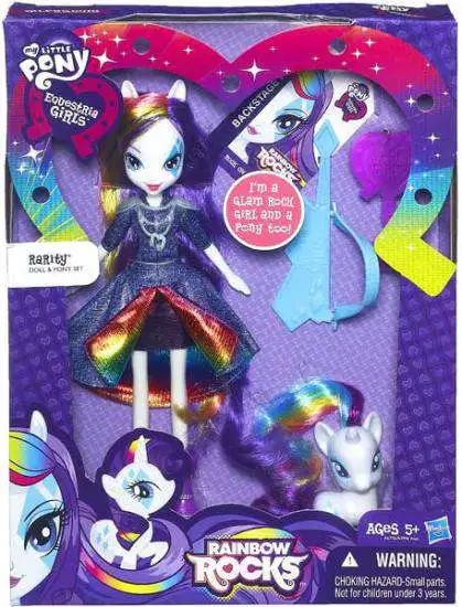 Hasbro My Little Pony Equestria Girls Set of 4 MLP 9" Dolls Rarity Rainbow for sale online 