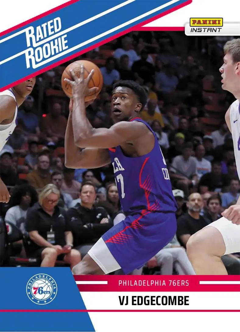 NBA 2025-26 Panini Instant Rated Rookie Retro Basketball VJ Edgecombe RRR-28