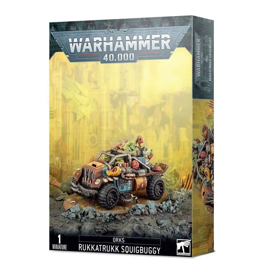 Warhammer 40,000 Orks Rukkatrukk Squigbuggy Miniatures