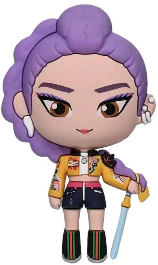 KPop Demon Hunters Rumi 2.5-Inch 3D Foam Collectible Magnet