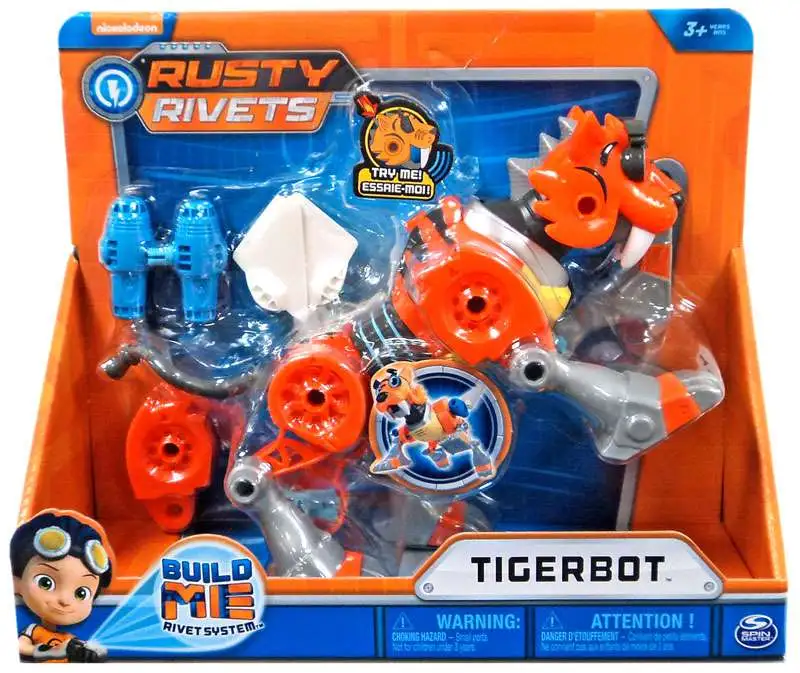 Details about   Nickelodeon Rusty Rivets Build Me Rivet System Set Toy *New In Box* 