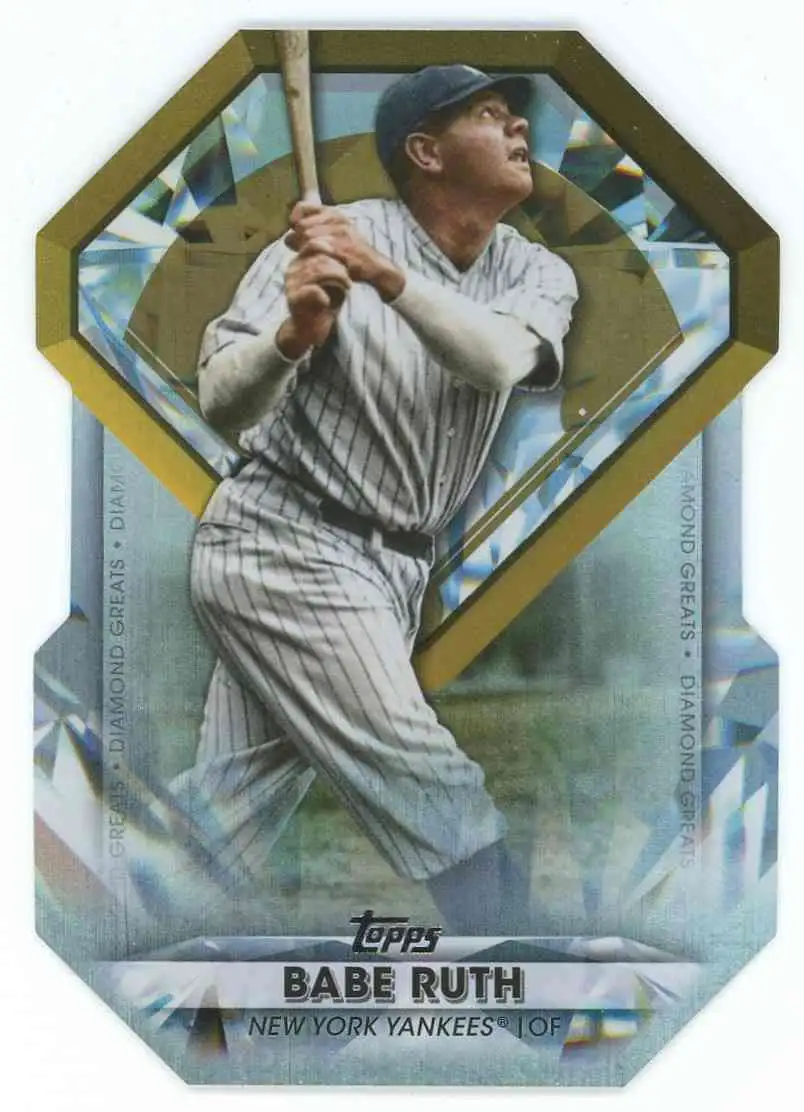 MLB 2022 Topps Die-Cut Diamond Greats Babe Ruth DGDC-19
