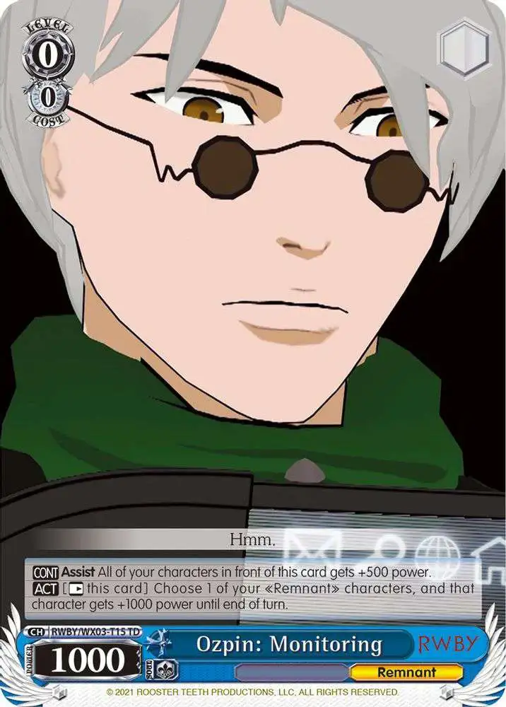 RWBY ヴァイス サイン SP Weiss: Battle Stance RWBY Weiss Schwarz Weiss: Battle Stance SP RWBY/WX03-T19SP