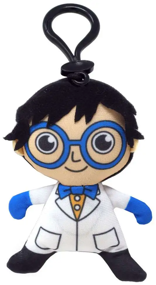 Ryan's World Scientist Ryan Plush Backpack Clip