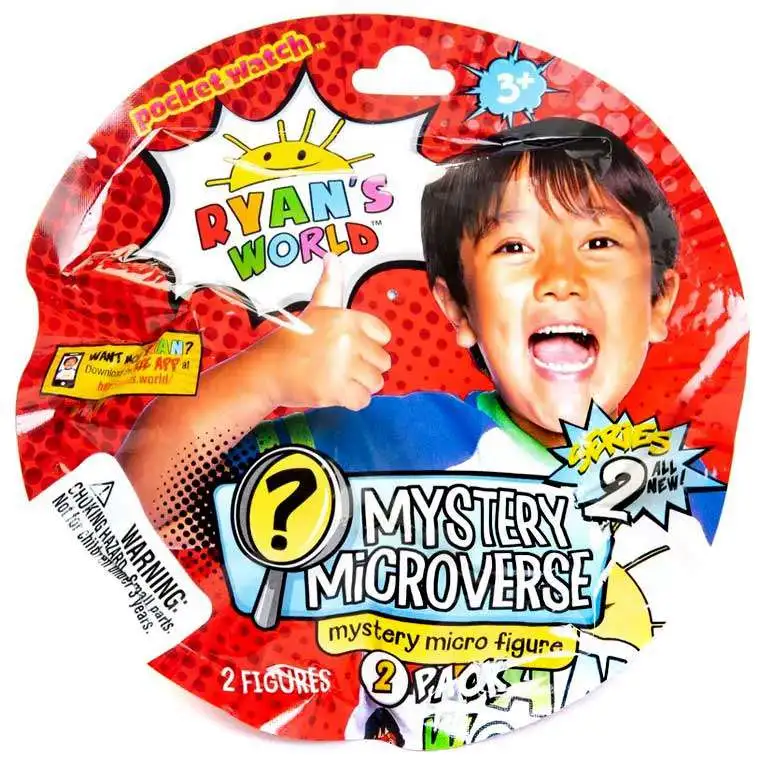 Ryan's World Mystery Microverse (RANDOM Series) Mystery Pack [2 RANDOM Figures]