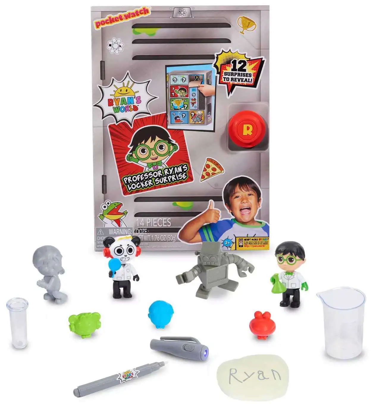 Ryan's World Professor Ryan's Locker Surprise