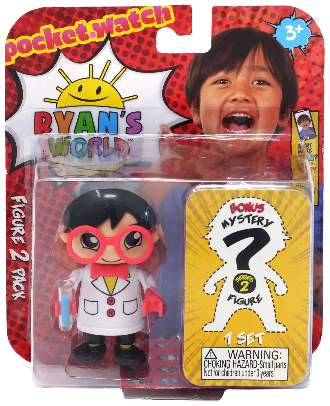 Ryan's World Series 2 Professor Ryan Action Figure 2-Pack