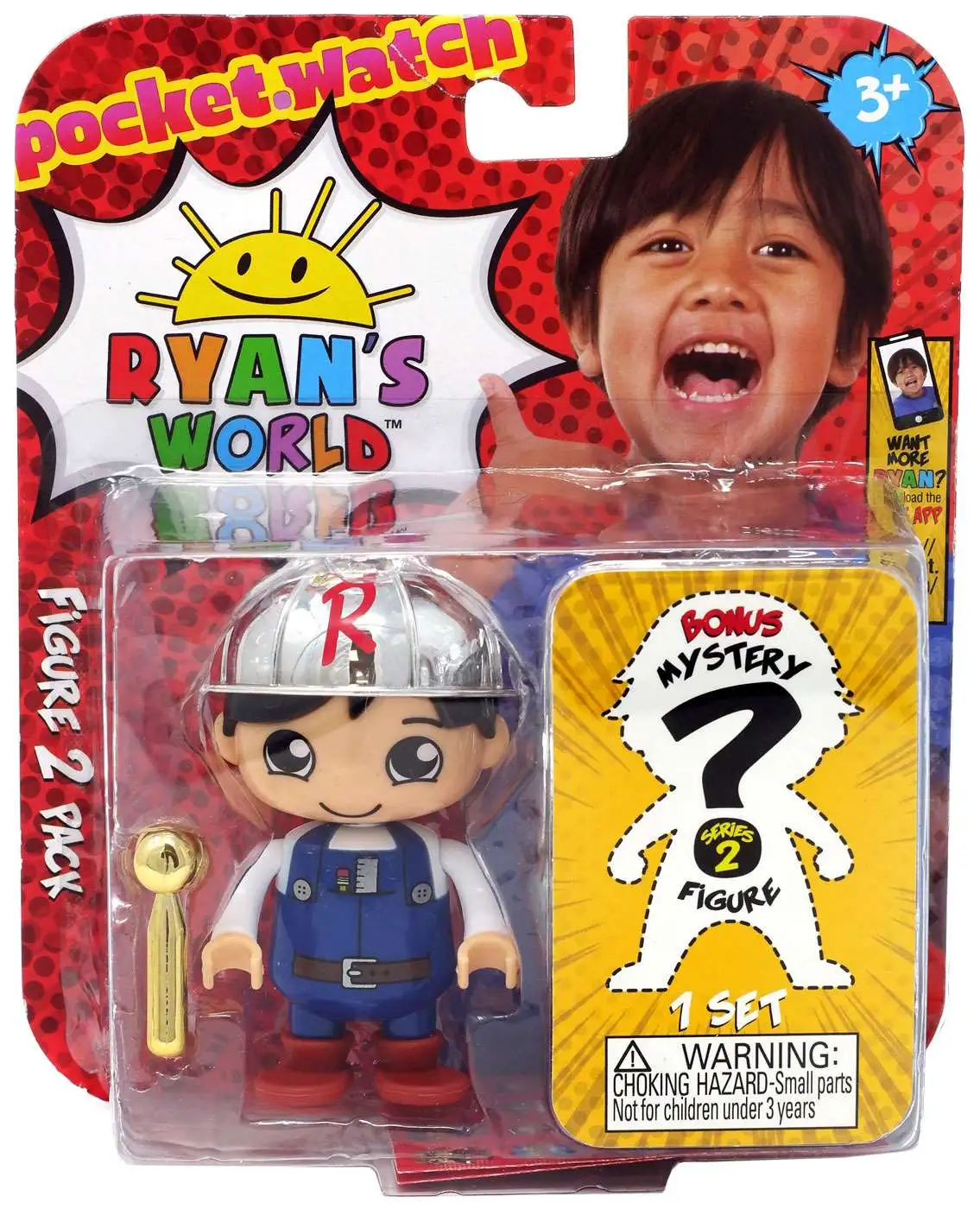 Ryan's World Series 2 Rivet Ryan & Mystery Action Figure 2-Pack