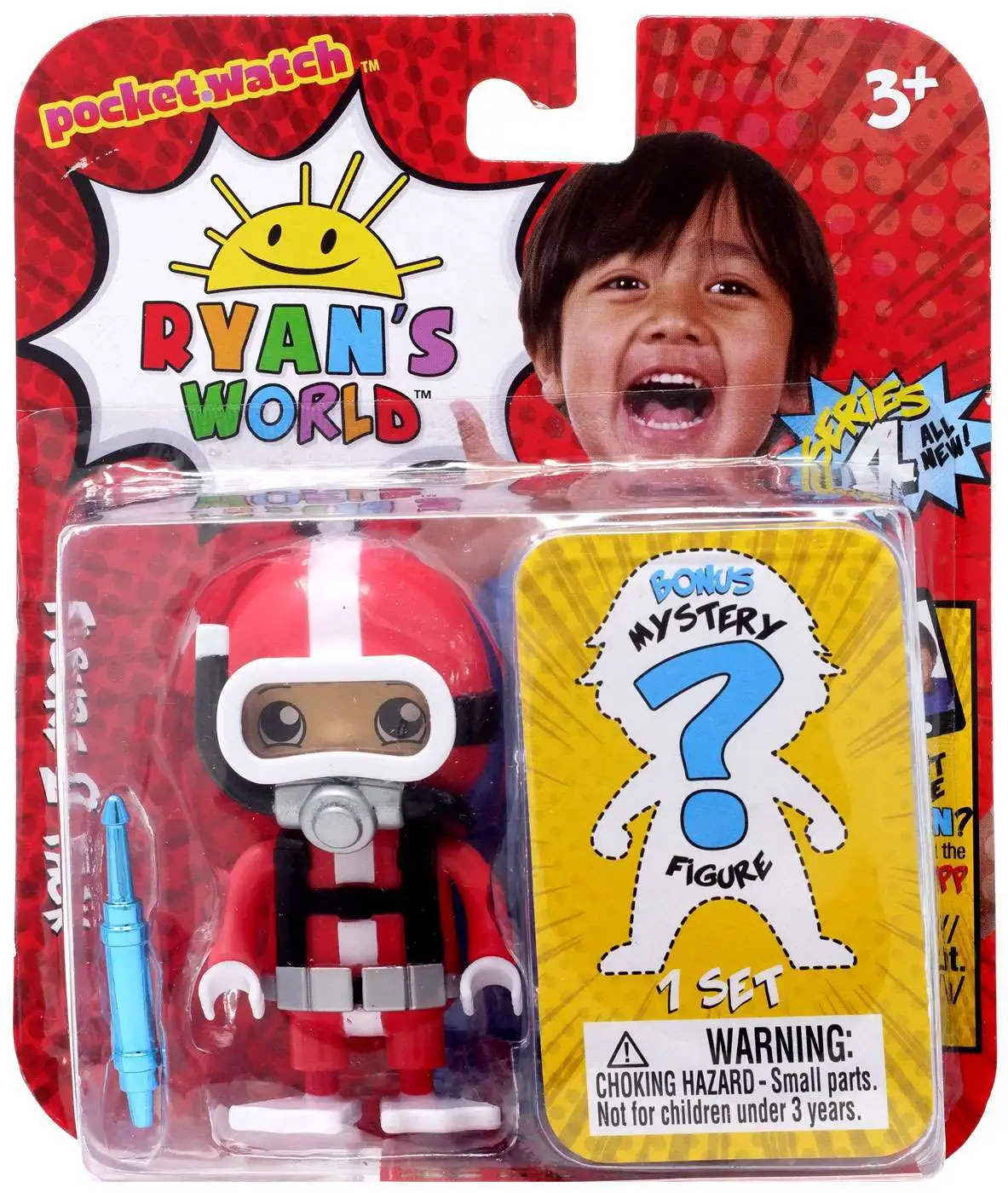 Ryan's World Series 4 Scuba Ryan Action Figure 2-Pack