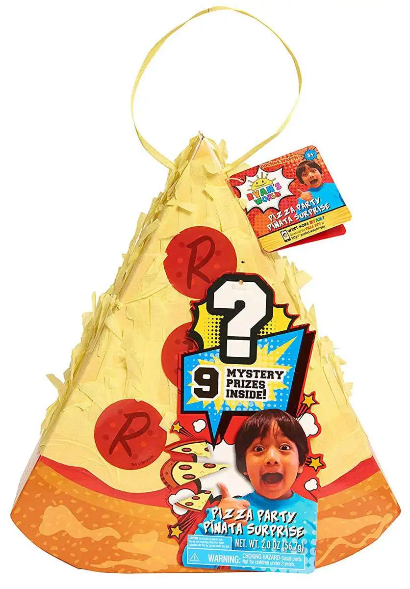 Ryan's World Pizza Party Pinata Surprise [Damaged Package]