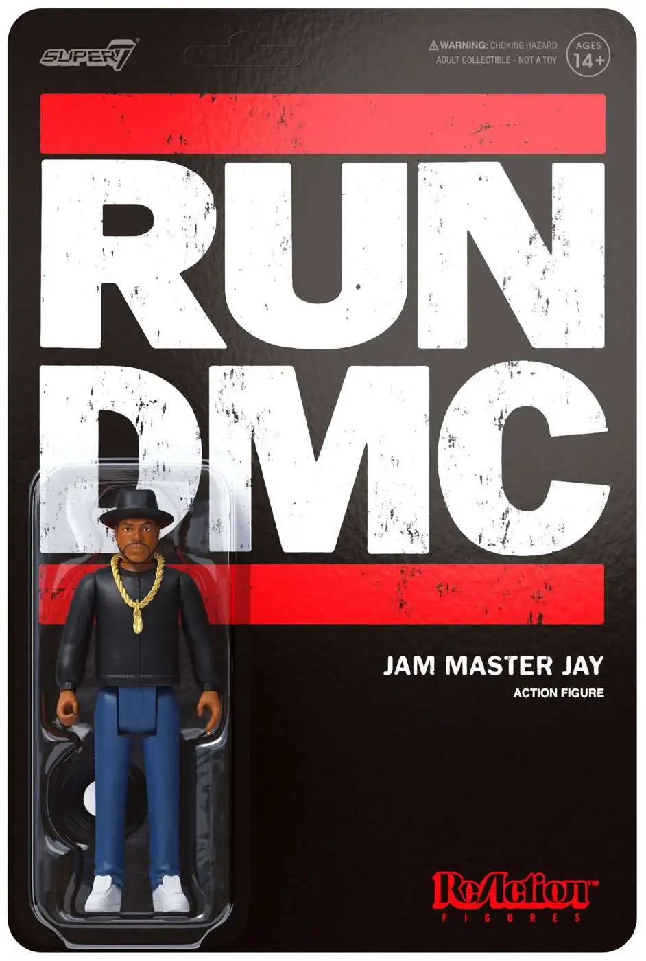 ReAction Run DMC Jam Master Jay Action Figure