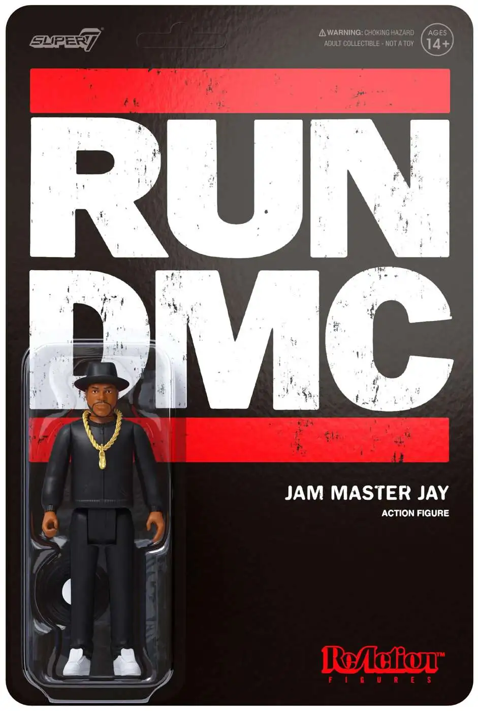 erection via bedding ReAction Run DMC Jam Master Jay 3.75 Action Figure Black Pants Super7 -  ToyWiz