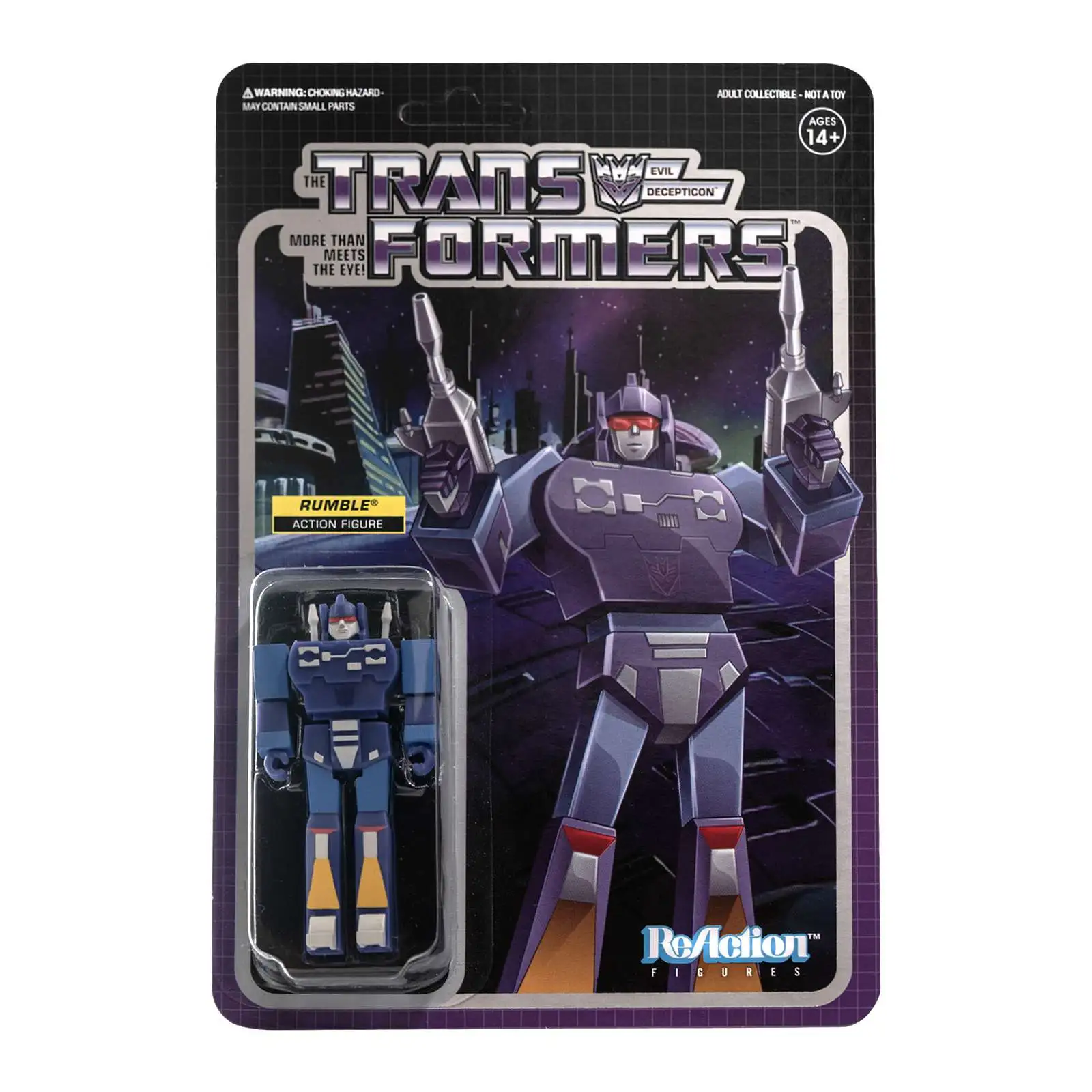ReAction Transformers Rumble Action Figure [Damaged Package]