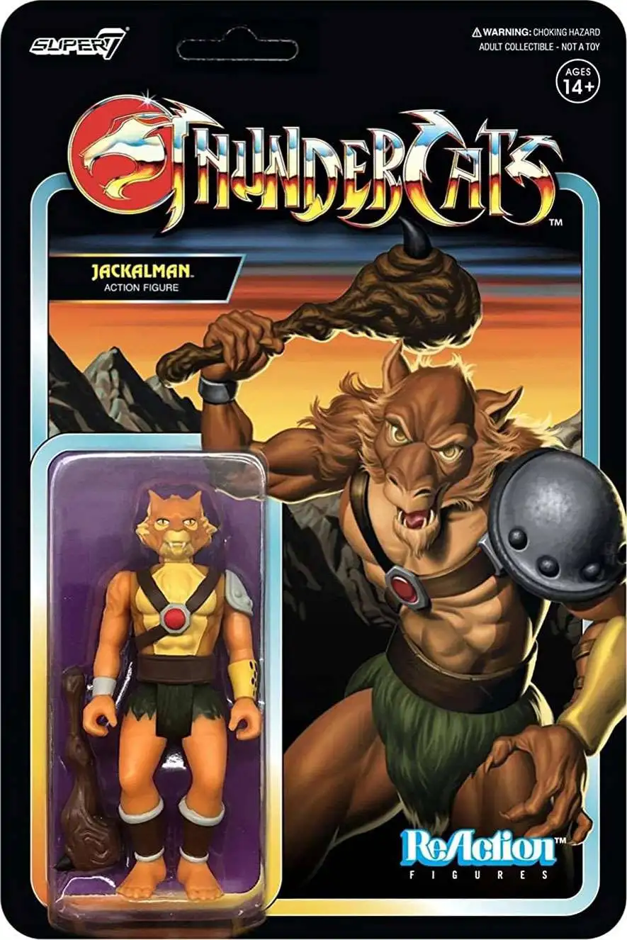 ReAction Thundercats Jackalman Action Figure