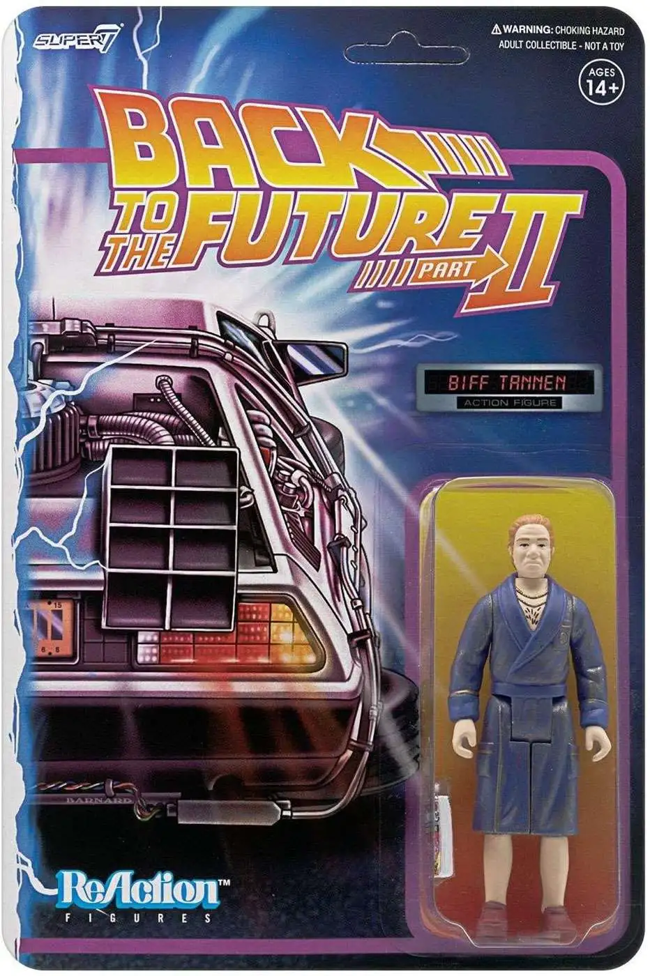 ReAction Back to the Future 2 Biff Tannen Action Figure [Bathrobe]