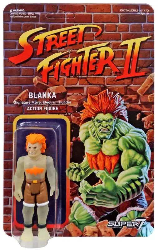 Street Fighter II Blanka Championship Edition ReAction Figure