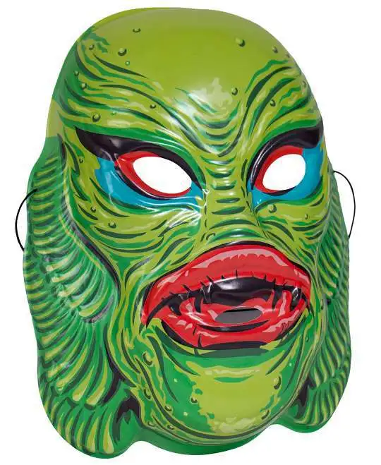 Universal Monsters Creature From the Black Lagoon Retro Monster Mask [Green]