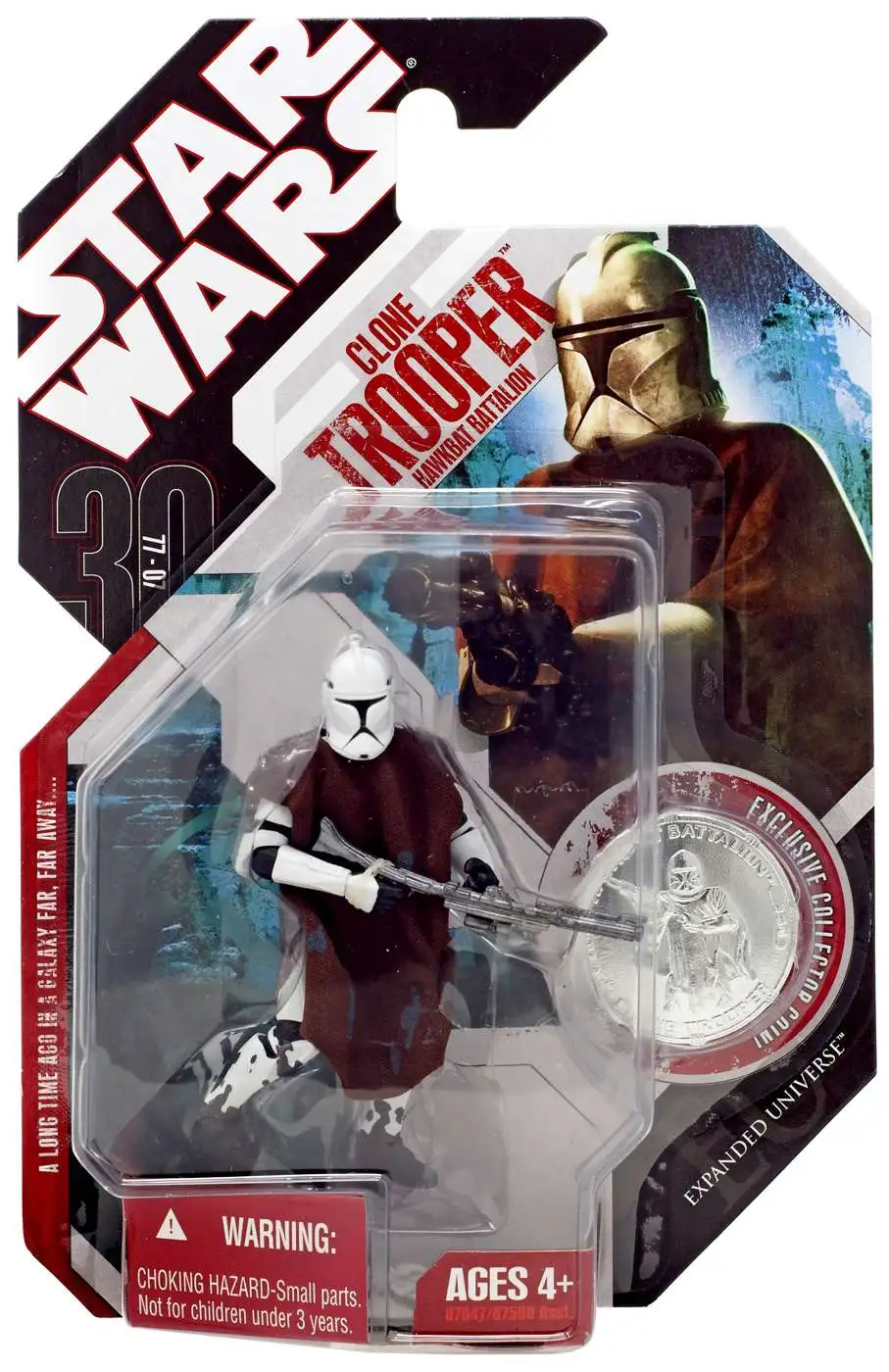 Star Wars Expanded Universe 2007 30th Anniversary Wave 8 Clone Trooper Action Figure #50 [Hawkbat Battalion]