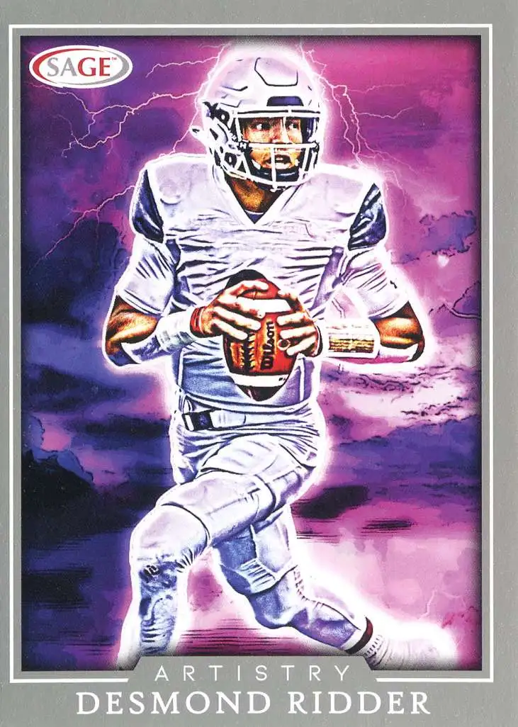 NFL 2022 Artistry Football Desmond Ridder ART-DR