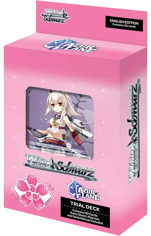 Weiss Schwarz Trading Card Game Azur Lane Sakura Empire Version Trial Deck [50 Cards]