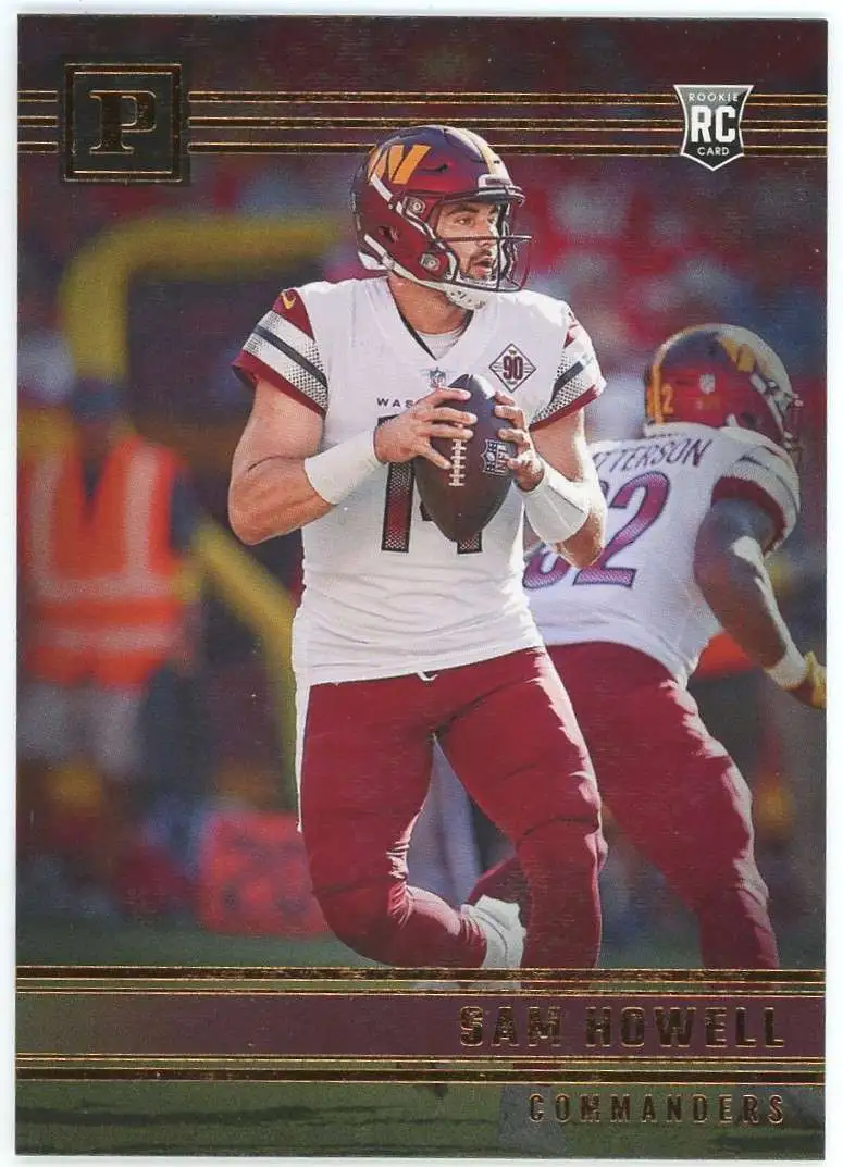 NFL 2022 Panini Chronicles Bronze Sam Howell PA-5 [Rookie]