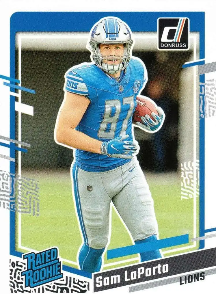 NFL 2023 Panini Donruss Football Sam LaPorta #332 [Rated Rookie]