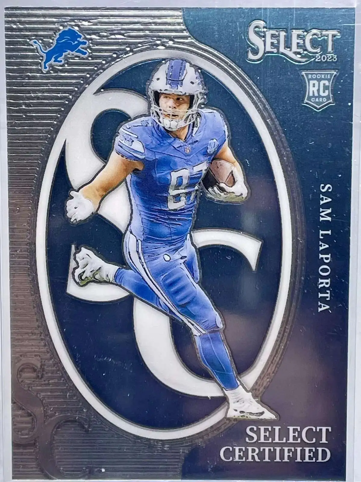 NFL 2023 Panini Select Certified Sam LaPorta CRO-SLA [Rookie]