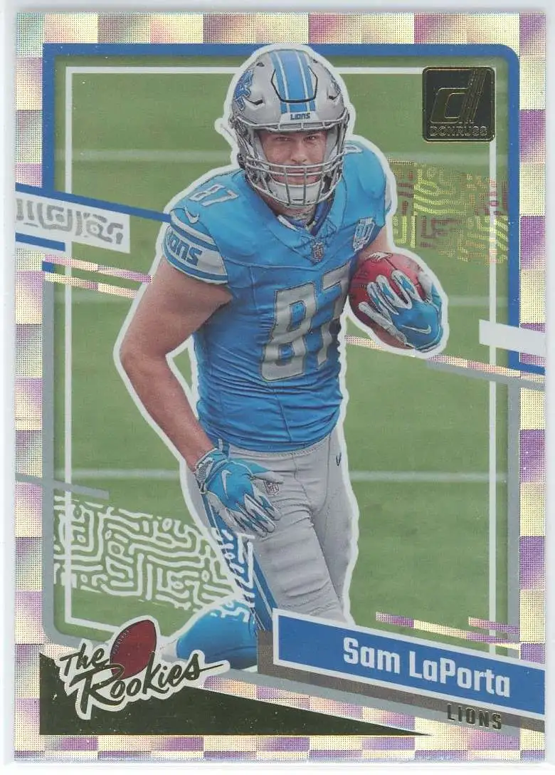 NFL 2023 Panini Donruss Football Sam LaPorta #12 [The Rookies]