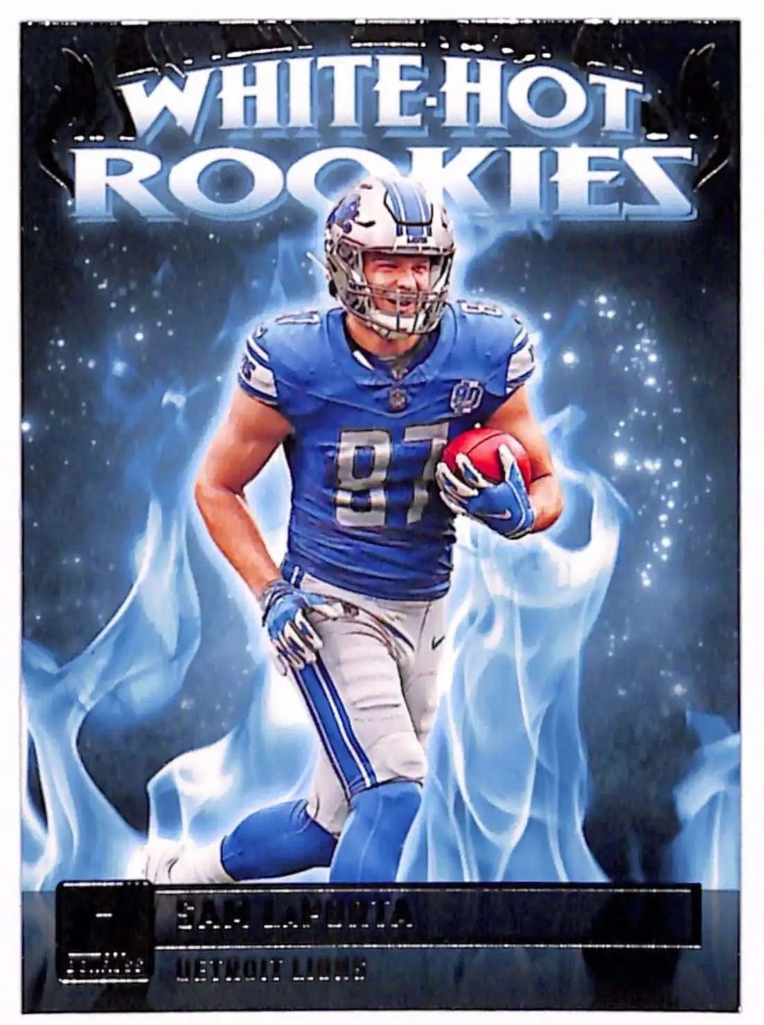 NFL 2023 Panini Donruss Football Sam LaPorta WHR-6 [White Hot Rookies]