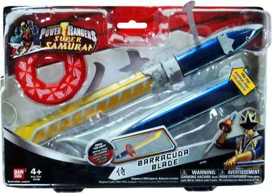 Power Rangers Super Samurai Barracuda Blade Roleplay Toy Bandai America -  ToyWiz