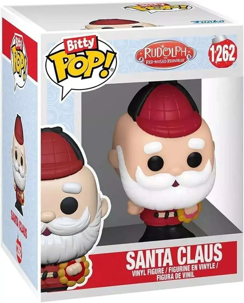 Funko Rudolph the Red-Nosed Reindeer Bitty POP! Santa Claus 1-Inch 1/3 Micro Figure #1262 [Loose]