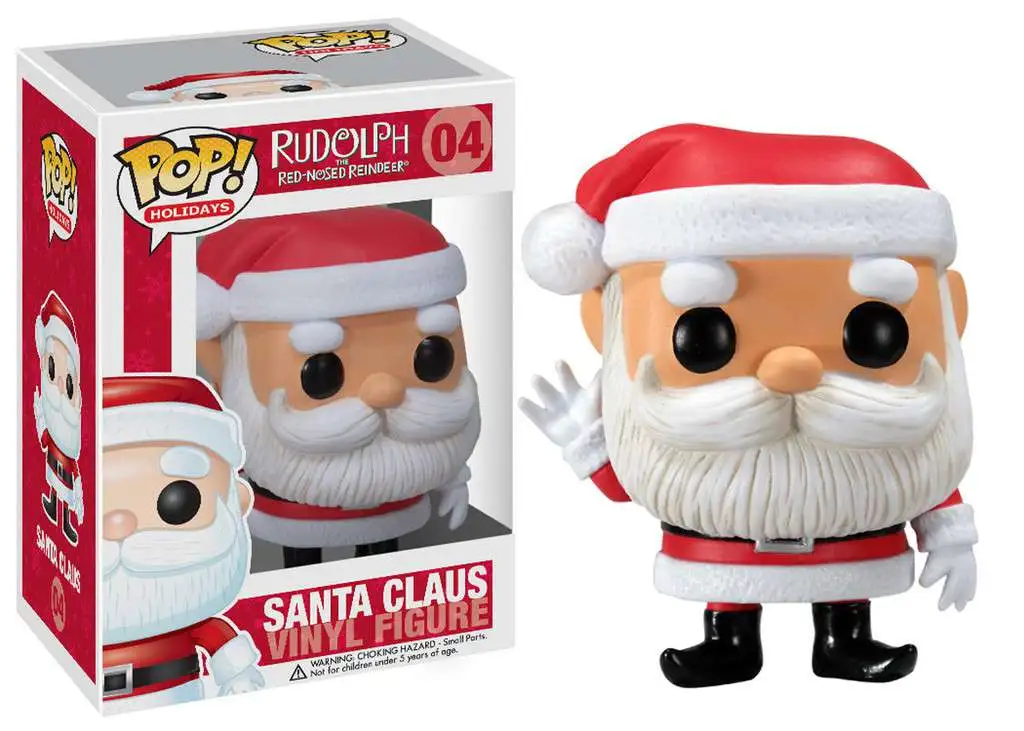 Funko Rudolph the Red-Nosed Reindeer POP! Holidays Santa Claus Vinyl Figure #04