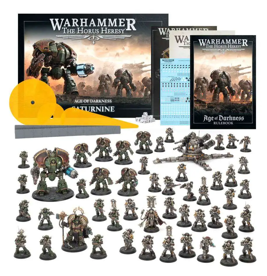 Warhammer 30,000 Horus Heresy Age of Darkness Saturnine Box Set [3rd Edition]