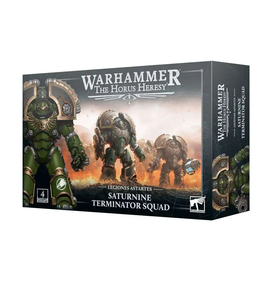Warhammer 30,000 Horus Heresy Saturnine Terminator Squad [3rd Edition]