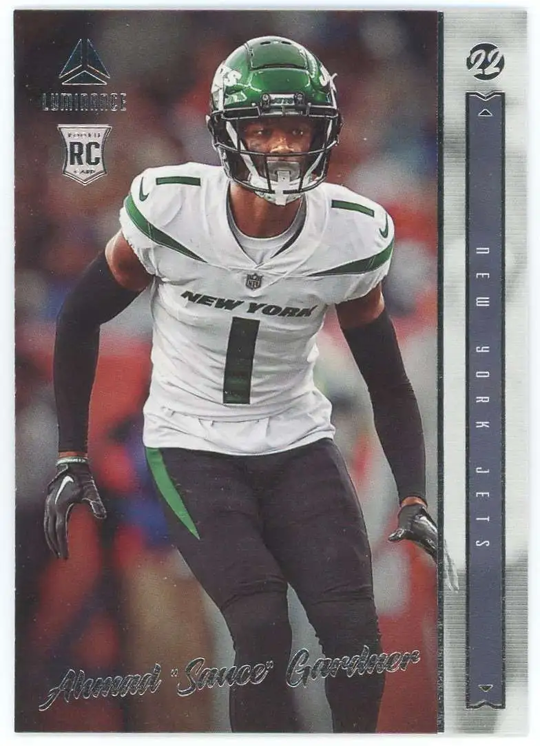 NFL New York Jets 2022 Instant RPS First Look Football Single Card 1 of 942  Ahmad Sauce Gardner FL3 Rookie Card - ToyWiz