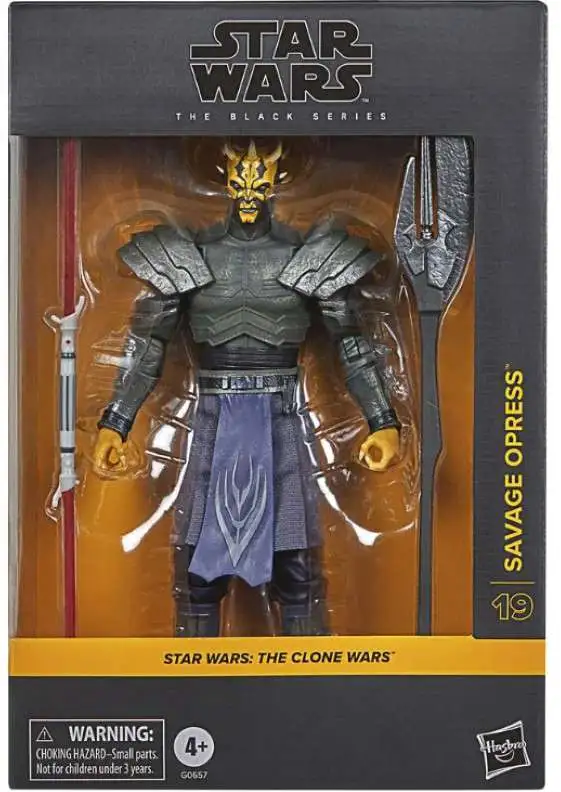 Star Wars Clone Wars Black Series Savage Opress Deluxe