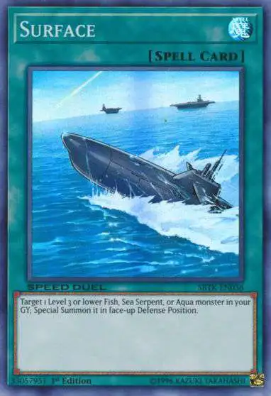YuGiOh Speed Duel: Trials of the Kingdom Common Surface SBTK-EN036