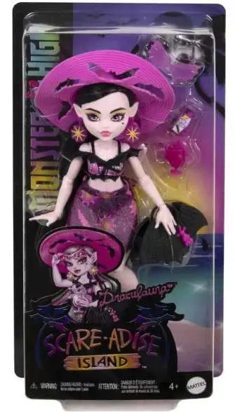 Monster High Scare-adise Island Draculaura Doll [Damaged Package]