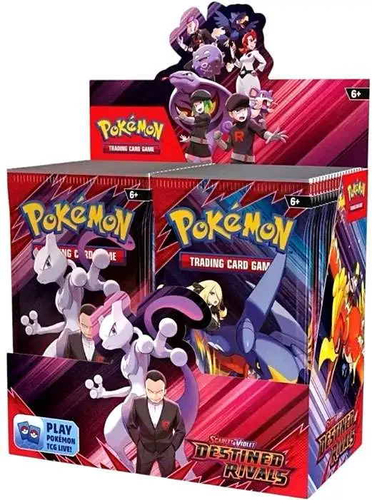 Pokemon Scarlet Violet Destined Rivals Booster Box 36 Packs