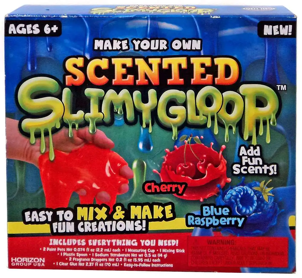 Scented Slimygloop Slime Kit [Cherry & Blue Raspberry]